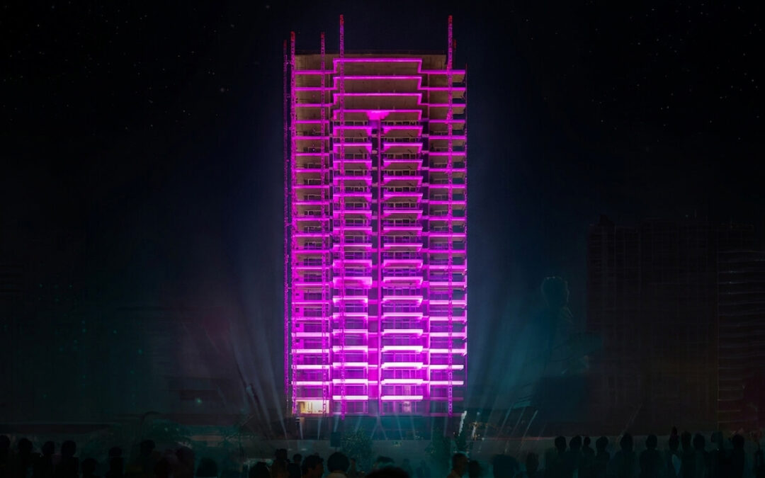 Topping Off Party: Der Richard Meier Tower erreicht seinen Gipfel